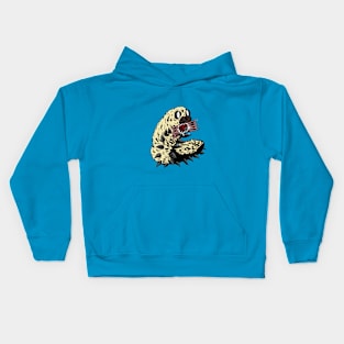 Giant Monster Worm Kids Hoodie